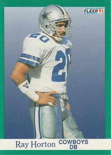#231 Ray Horton - Dallas Cowboys - 1991 Fleer Football