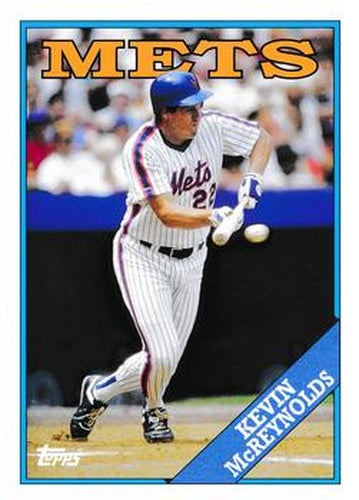 #231 Kevin McReynolds - New York Mets - 2013 Topps Archives Baseball