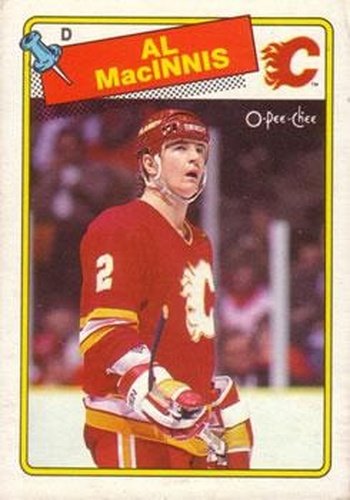 #231 Al MacInnis - Calgary Flames - 1988-89 O-Pee-Chee Hockey
