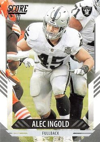 #231 Alec Ingold - Las Vegas Raiders - 2021 Score Football
