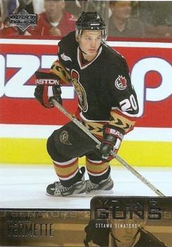 #231 Antoine Vermette - Ottawa Senators - 2003-04 Upper Deck Hockey