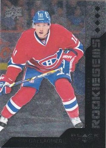 #231 Brendan Gallagher - Montreal Canadiens - 2013-14 Upper Deck Black Diamond Hockey