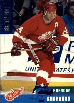 #231 Brendan Shanahan - Detroit Red Wings - 1999-00 Be a Player Memorabilia Hockey