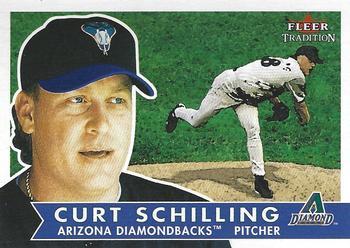 #231 Curt Schilling - Arizona Diamondbacks - 2001 Fleer Tradition Baseball