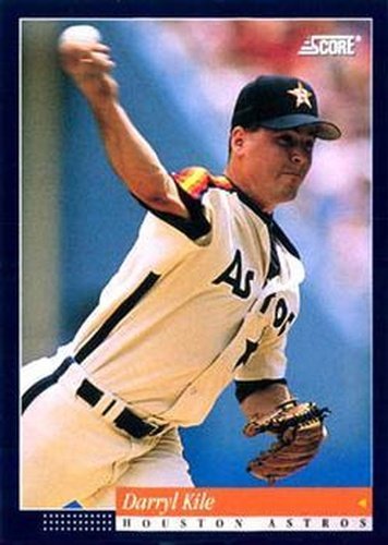 #231 Darryl Kile - Houston Astros -1994 Score Baseball