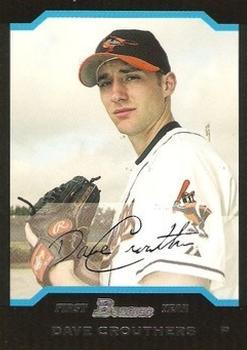 #231 Dave Crouthers - Baltimore Orioles - 2004 Bowman Baseball