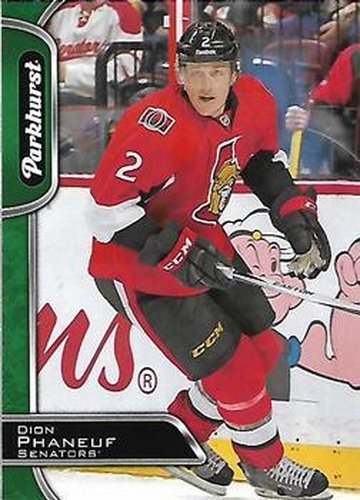 #231 Dion Phaneuf - Ottawa Senators - 2016-17 Parkhurst Hockey