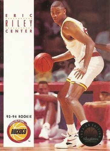 #231 Eric Riley - Houston Rockets - 1993-94 SkyBox Premium Basketball