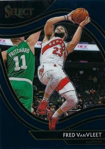 #231 Fred VanVleet - Toronto Raptors - 2020-21 Panini Select Basketball