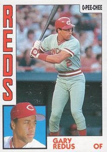#231 Gary Redus - Cincinnati Reds - 1984 O-Pee-Chee Baseball