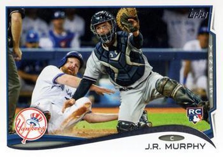 #231 J.R. Murphy - New York Yankees - 2014 Topps Baseball