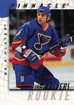 #231 Jamie Rivers - St. Louis Blues - 1997-98 Pinnacle Be a Player Hockey