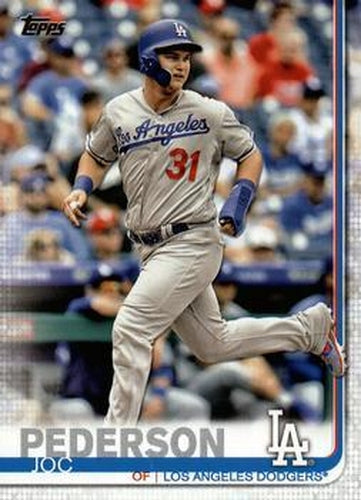 #231 Joc Pederson - Los Angeles Dodgers - 2019 Topps Baseball