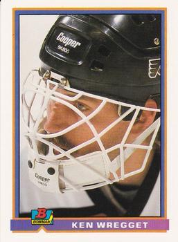 #231 Ken Wregget - Philadelphia Flyers - 1991-92 Bowman Hockey