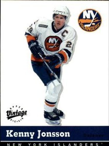 #231 Kenny Jonsson - New York Islanders - 2000-01 Upper Deck Vintage Hockey