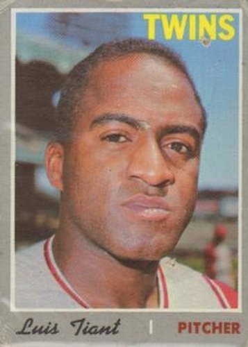 #231 Luis Tiant - Minnesota Twins - 1970 Topps Baseball
