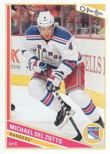 #231 Michael Del Zotto - New York Rangers - 2013-14 O-Pee-Chee Hockey