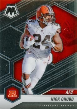 #231 Nick Chubb - Cleveland Browns - 2021 Panini Mosaic Football