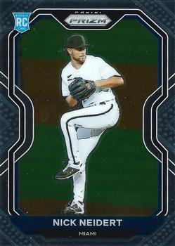 #231 Nick Neidert - Miami Marlins - 2021 Panini Prizm Baseball