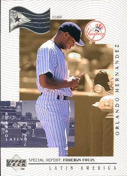 #231 Orlando Hernandez - New York Yankees - 1999 Upper Deck Baseball