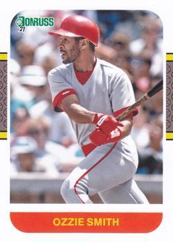 #231 Ozzie Smith - St. Louis Cardinals - 2021 Donruss Baseball