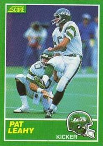 #231 Pat Leahy - New York Jets - 1989 Score Football