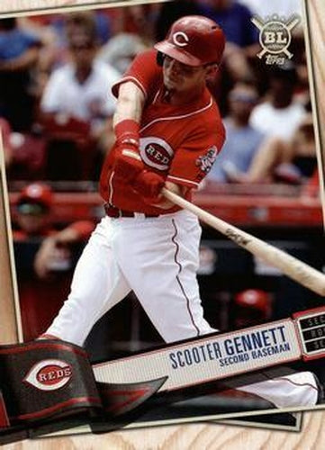 #231 Scooter Gennett - Cincinnati Reds - 2019 Topps Big League Baseball