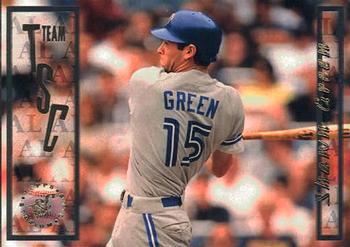 #231 Shawn Green - Toronto Blue Jays - 1996 Stadium Club Baseball