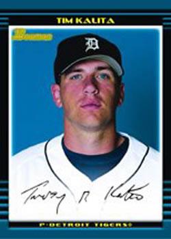 #231 Tim Kalita - Detroit Tigers - 2002 Bowman Baseball