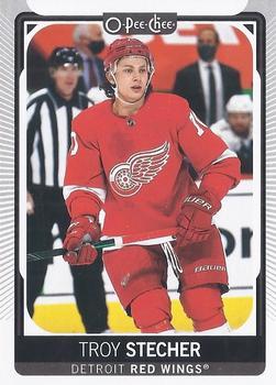 #231 Troy Stecher - Detroit Red Wings - 2021-22 O-Pee-Chee Hockey