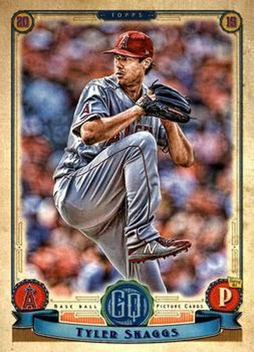 #231 Tyler Skaggs - Los Angeles Angels - 2019 Topps Gypsy Queen Baseball