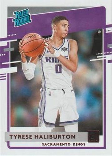 #231 Tyrese Haliburton - Sacramento Kings - 2020-21 Donruss Basketball