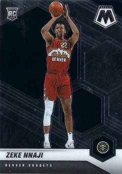 #231 Zeke Nnaji - Denver Nuggets - 2020-21 Panini Mosaic Basketball