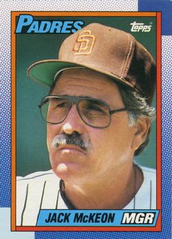 #231 Jack McKeon - San Diego Padres - 1990 Topps Baseball