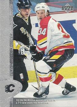 #231 Corey Millen - Calgary Flames - 1996-97 Upper Deck Hockey