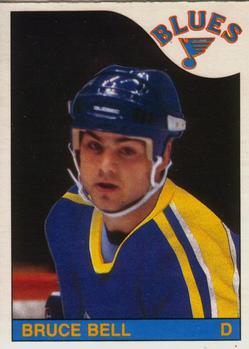 #231 Bruce Bell - St. Louis Blues - 1985-86 O-Pee-Chee Hockey
