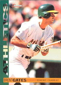 #231 Brent Gates - Oakland Athletics - 1994 O-Pee-Chee Baseball