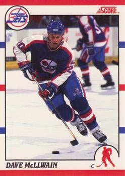 #231 Dave McLlwain - Winnipeg Jets - 1990-91 Score Canadian Hockey