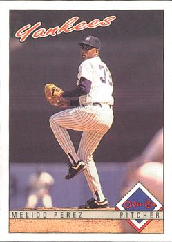 #231 Melido Perez - New York Yankees - 1993 O-Pee-Chee Baseball