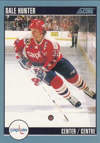 #231 Dale Hunter - Washington Capitals - 1992-93 Score Canadian Hockey