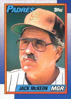 #231 Jack McKeon - San Diego Padres - 1990 O-Pee-Chee Baseball