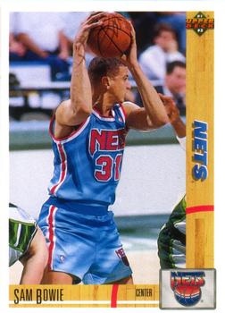 #231 Sam Bowie - New Jersey Nets - 1991-92 Upper Deck Basketball