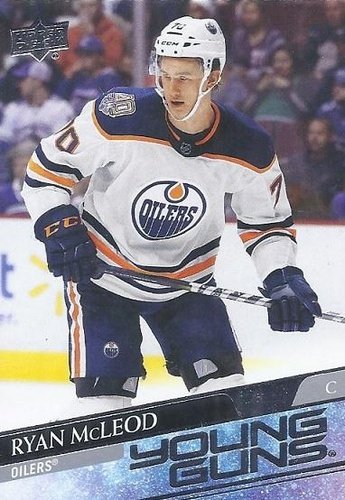 #231 Ryan McLeod - Edmonton Oilers - 2020-21 Upper Deck Hockey