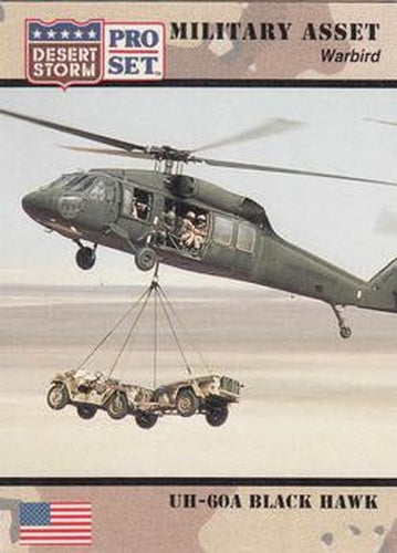 #231 UH-60A Black Hawk - 1991 Pro Set Desert Storm