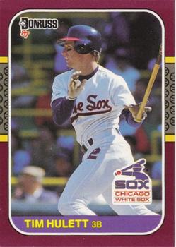 #231 Tim Hulett - Chicago White Sox - 1987 Donruss Opening Day Baseball
