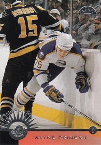 #231 Wayne Primeau - Buffalo Sabres - 1996-97 Leaf Hockey