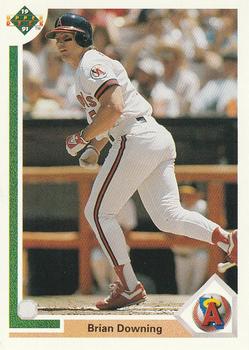 #231 Brian Downing - California Angels - 1991 Upper Deck Baseball