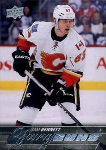 #231 Sam Bennett - Calgary Flames - 2015-16 Upper Deck Hockey