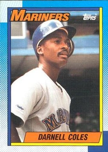 #232 Darnell Coles - Seattle Mariners - 1990 O-Pee-Chee Baseball