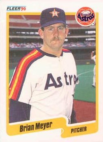 #232 Brian Meyer - Houston Astros - 1990 Fleer USA Baseball